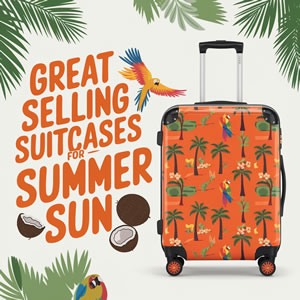 summer suitcases for sale at amazon